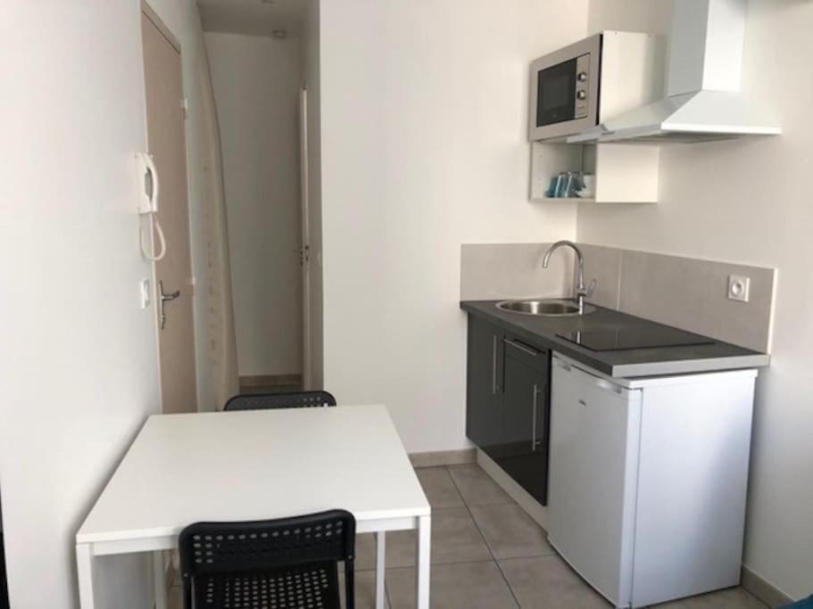 Appartement Studio 442 Clim + Parking A 10 Min Des Plages à Perpignan Extérieur photo
